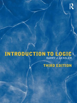 cover image of Introduction to Logic